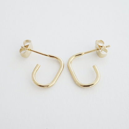 Paulette Oblong Hoops