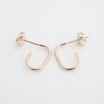 Paulette Oblong Hoops