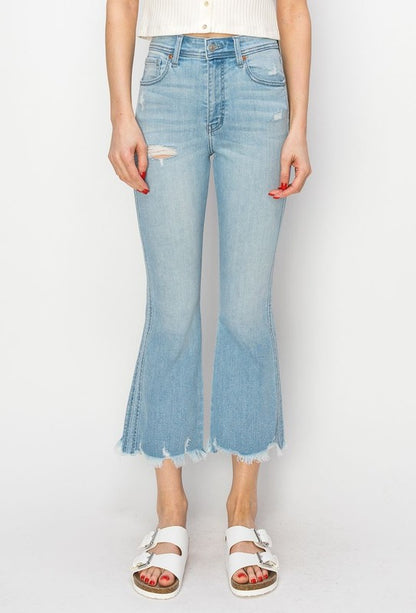 High Rise Flare Jeans