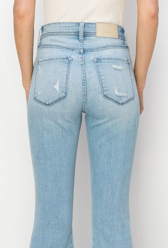 High Rise Flare Jeans