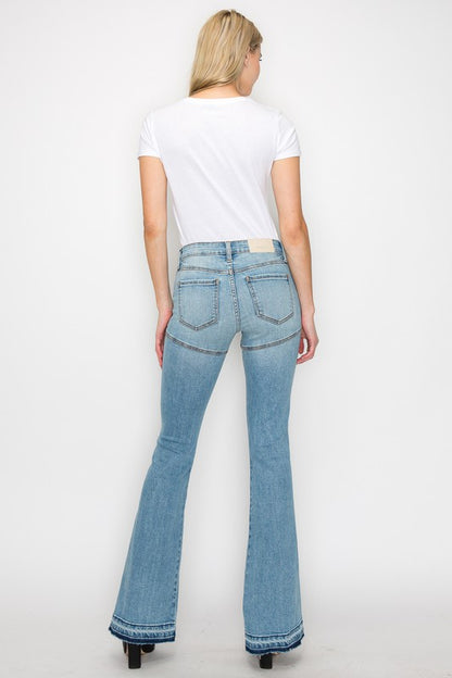 High Rise Skinny Flare