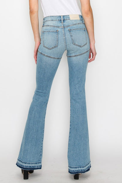 High Rise Skinny Flare