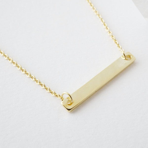 Mini Bar Necklace