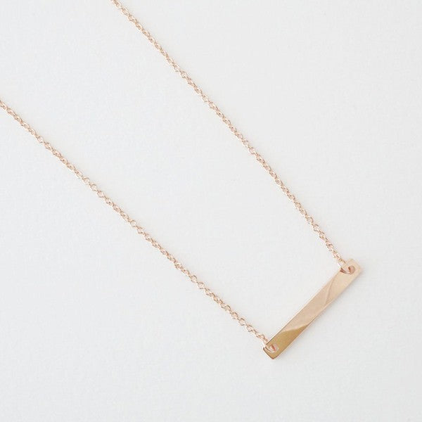 Mini Bar Necklace