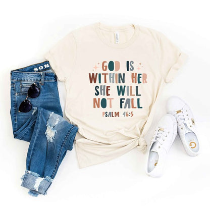 She Will Not Fall Graphic Tee