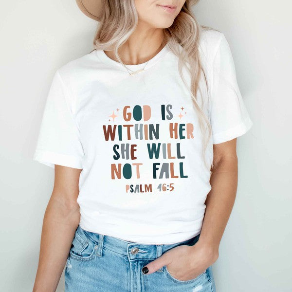 She Will Not Fall Graphic Tee