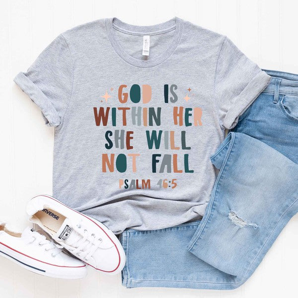 She Will Not Fall Graphic Tee