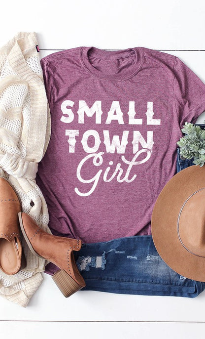 Retro Small Town Girl Graphic Tee PLUS