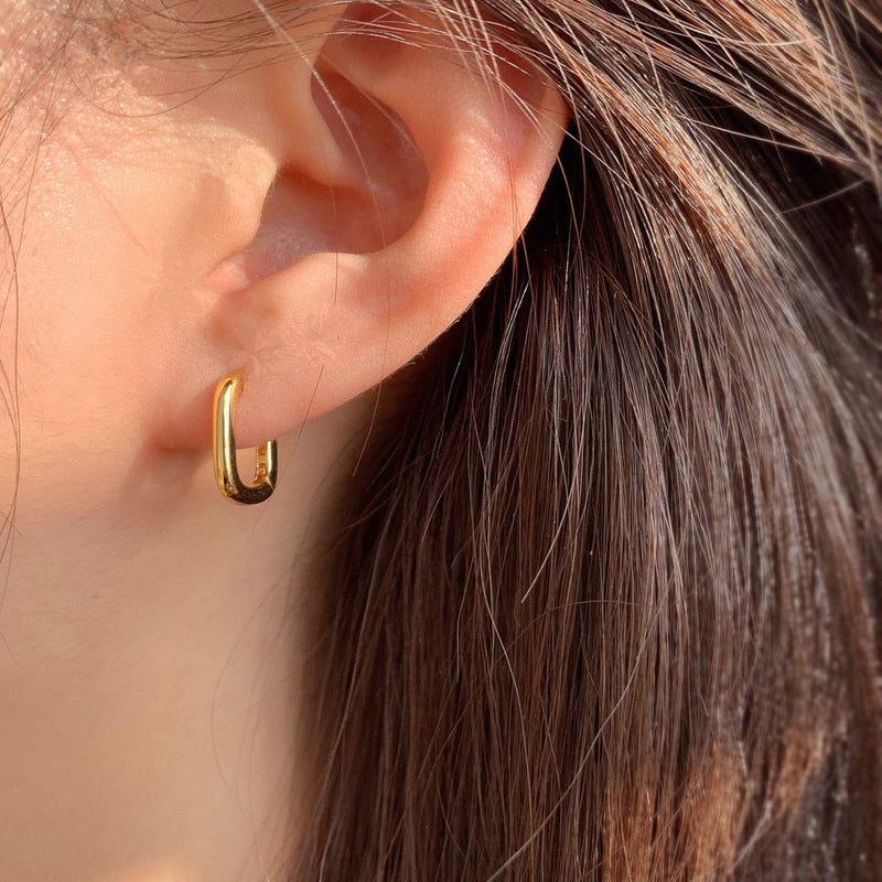 Square Geometric Earrings