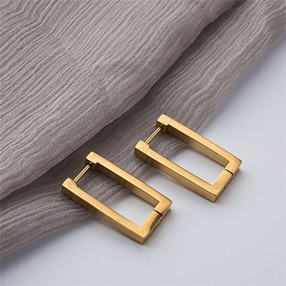 Square Geometric Earrings