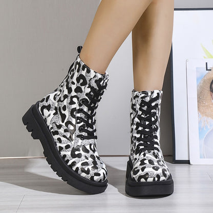 The cutest Leopard Print Boots