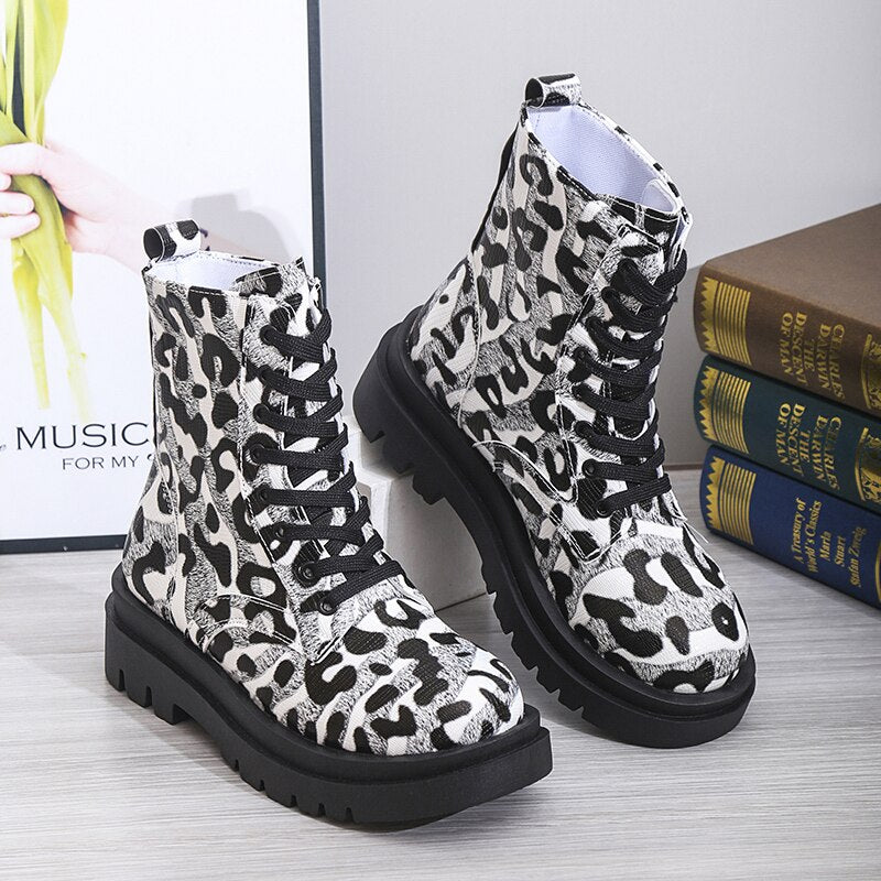 The cutest Leopard Print Boots