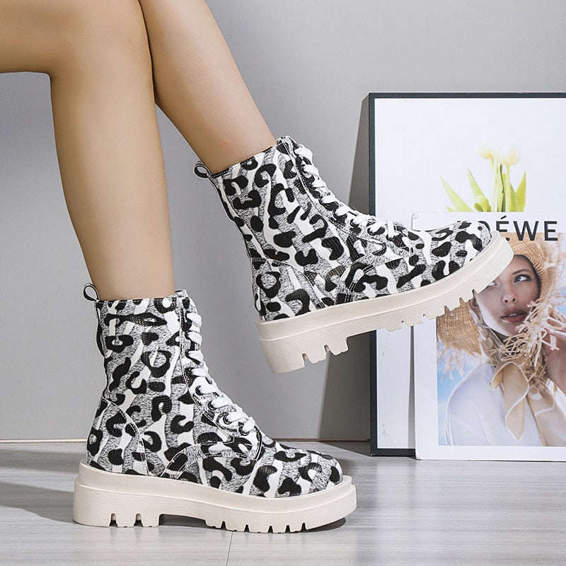 The cutest Leopard Print Boots